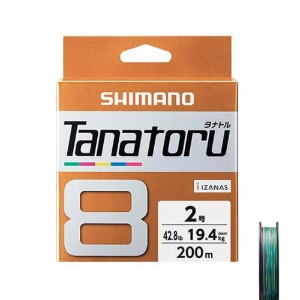 ! 시마노 타나토루8 150m 5색 8합사 PE PL-F58R 낚시줄